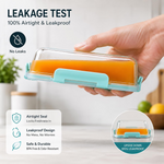 Thumbnail for Cutting Edge Rectangular Glass Detachable Container - Green - Dista