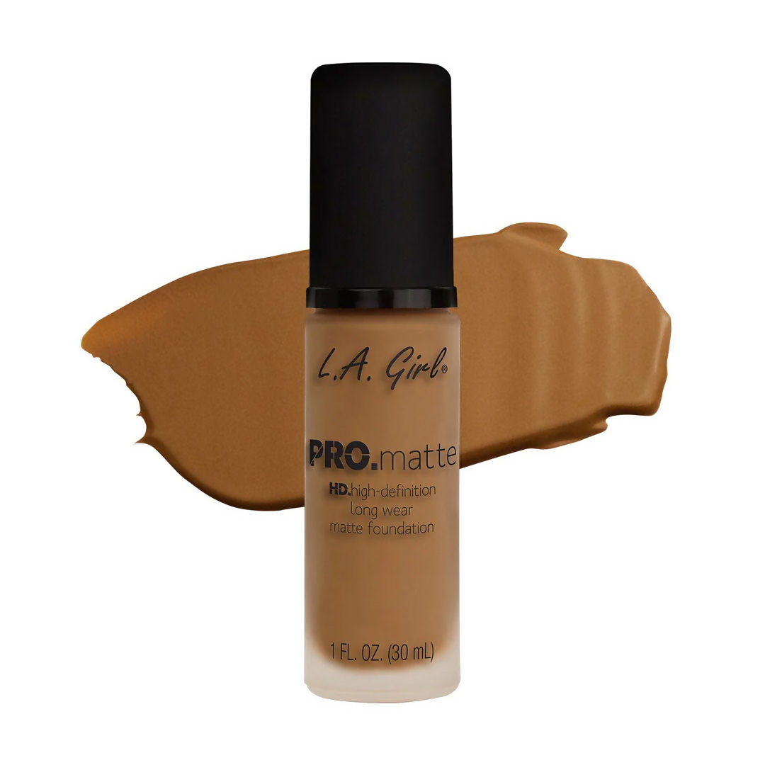 L.A. Girl PRO Matte Foundation - Caramel - Distacart