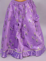 Thumbnail for Lil Drama Mishti Purple Lehanga Choli Dupatta Set For Girls