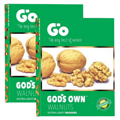 Go Kashmiri Extra Light Broken Walnut Kernels Without Shells - Dista