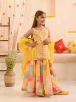 Thumbnail for Joban Fashion Girl's Yellow Color Lehenga Choli