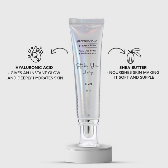 Faces Canada Strobe Cream Silver - Distacart