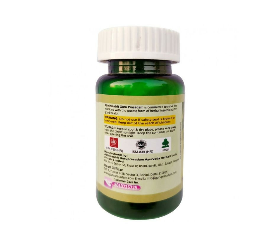 Guru Prasadam shothari Mandoor Tablets - Distacart