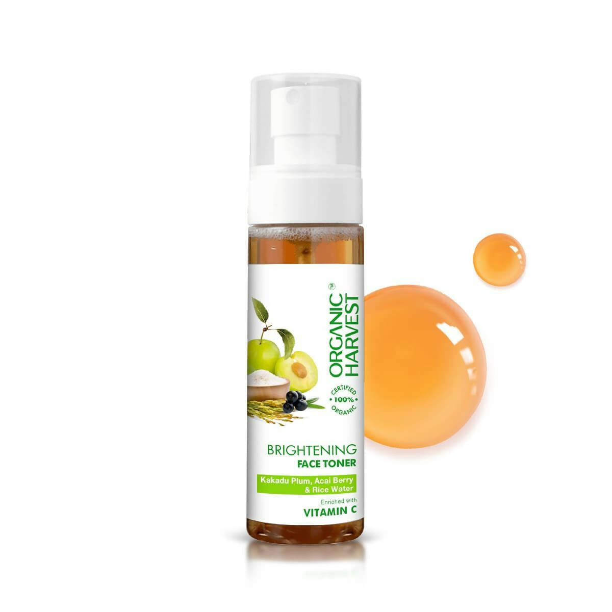 Organic Harvest Organic Vitamin C Face Toner - Distacart