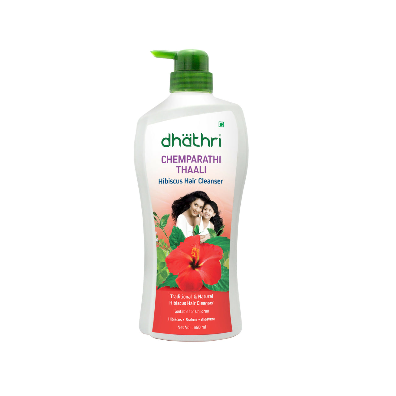 Dhathri Chemparathi Thaali Natural Hibiscus Shampoo For Soft and Shiny Hair - Distacart