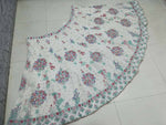 Thumbnail for Jyoti Fashion Cream Thread Embroidery Georgette Designer Lehenga Choli with Dupatta - Distacart