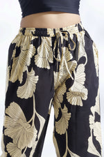Thumbnail for Breathables Black Floral Cotton Kurta & Pant Co-Ord Set - Dista