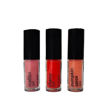 Ruby's Organics Lip Oil Gloss Minis Pack - Sunrise - Distacart