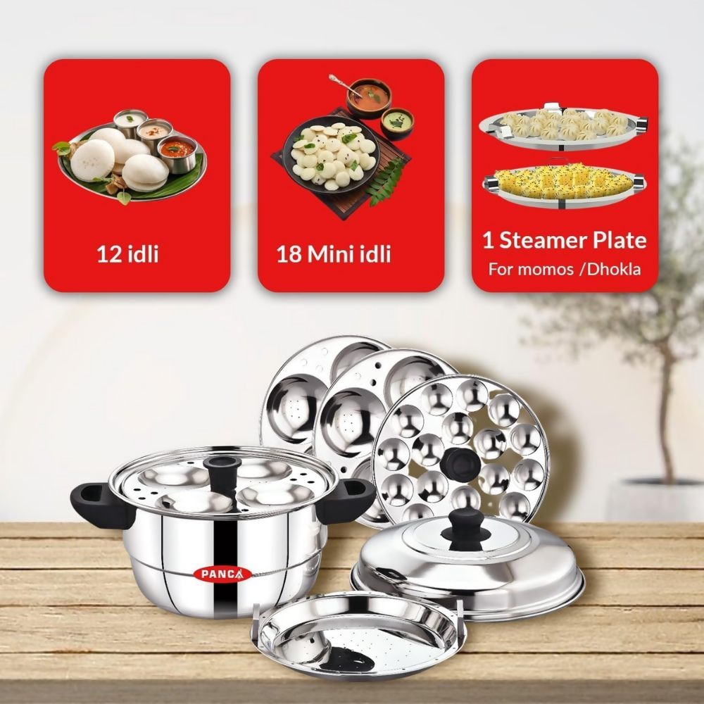 Panca Stainless Steel Idly Maker - Dista