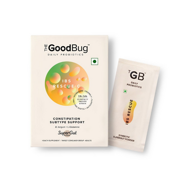 The Good Bug IBS Rescue - C SuperGut Powder for Irritable Bowel Syndrome 15 Days Pack - Distacart