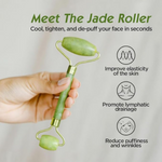 Thumbnail for Bronson Professional Jade Roller & Gua Sha Face Neck Dual Head Massage Kit - Dista