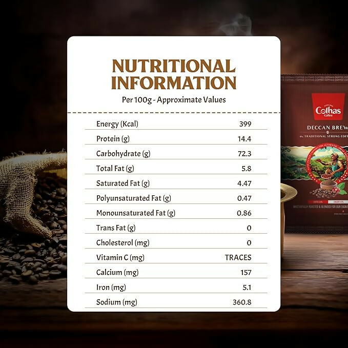 Cothas Coffee Deccan Brew Strong Filter Coffee Powder - Distacart