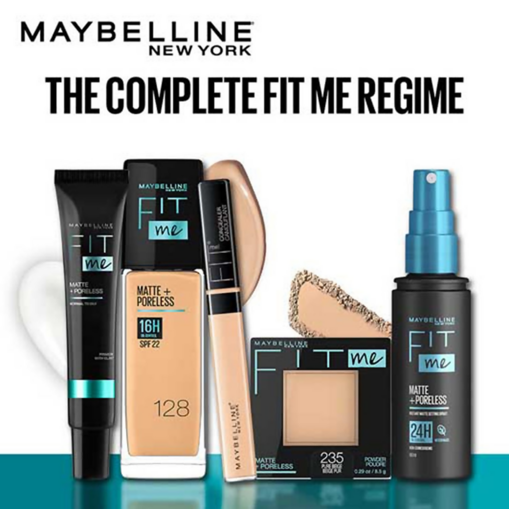 Maybelline New York Fit Me Matte Poreless Pressed Face Powder - True Beige 222 - Dista