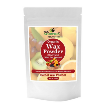 VedicAyurveda Herbal Wax Powder - Mix Fruits - Dista
