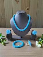 Thumbnail for Inhanns Rangshine 4-In-1 Crystal Glam Set - Handmade - Sky Blue - Distacart