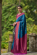 Thumbnail for BANARASI_306_BLUE (2)