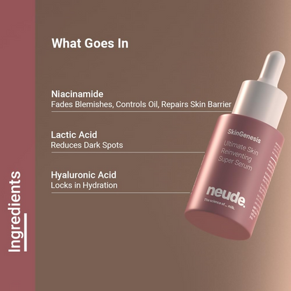Neude SkinGenesis Brightening & Anti Aging Face Serum - Distacart