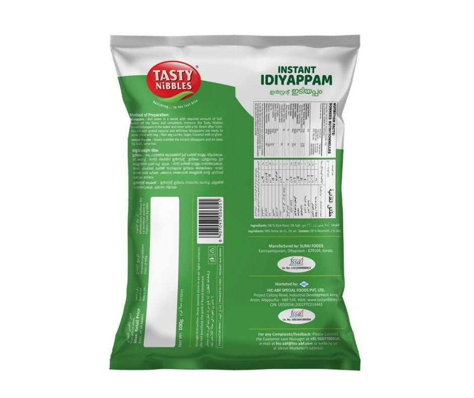 Tasty Nibbles Instant Idiyappam Rice Noodles - Distacart