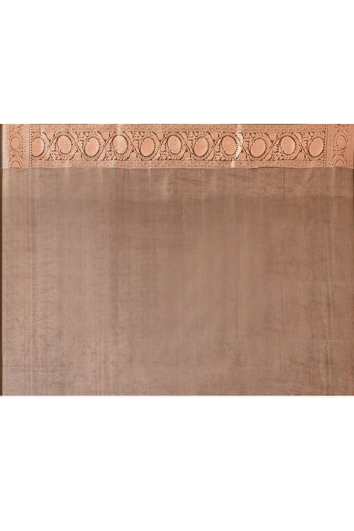 Joban Fashion Olive Green Banarasi Katan Pure Handloom Banarasi Silk Saree