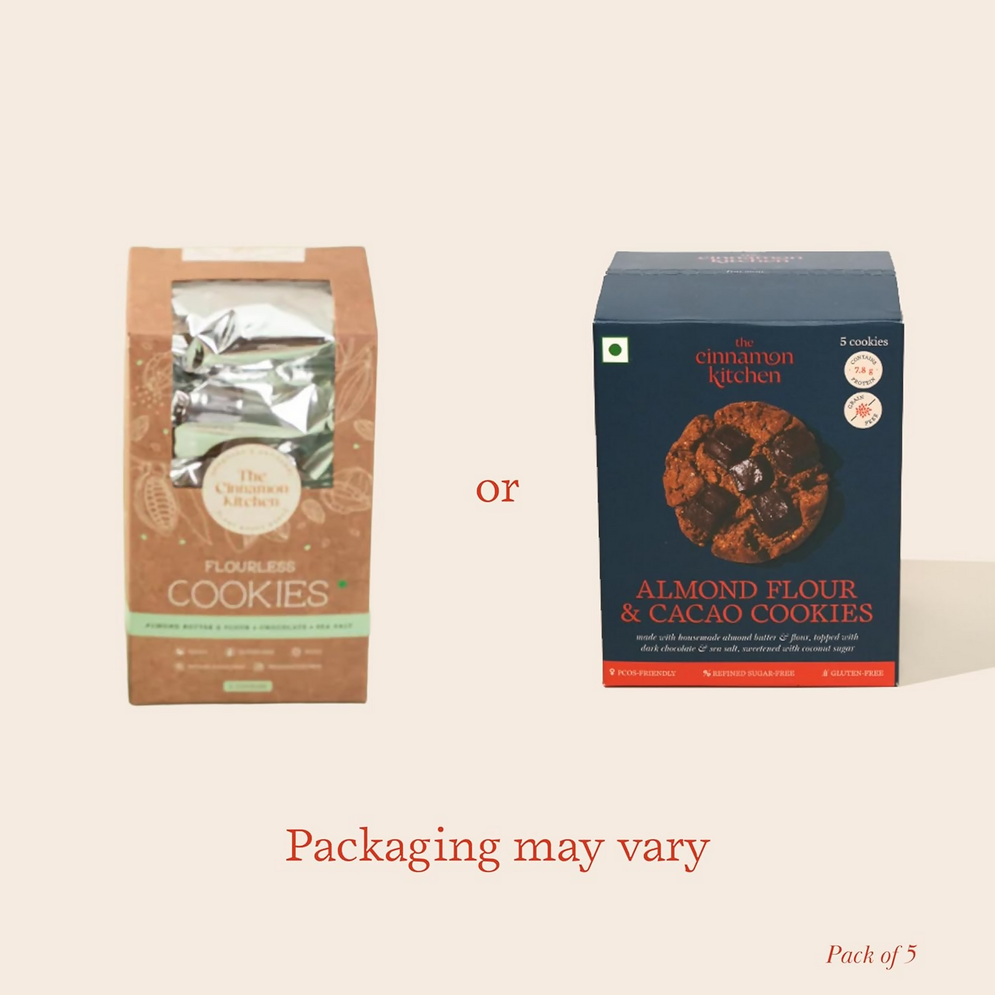 The Cinnamon Kitchen Almond Flour & Cacao Cookies - Distacart