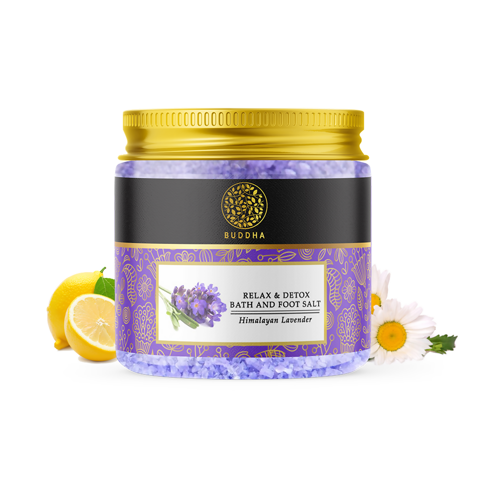 Buddha Natural Lavender Bath Salt & Foot Soak Salt - Distacart