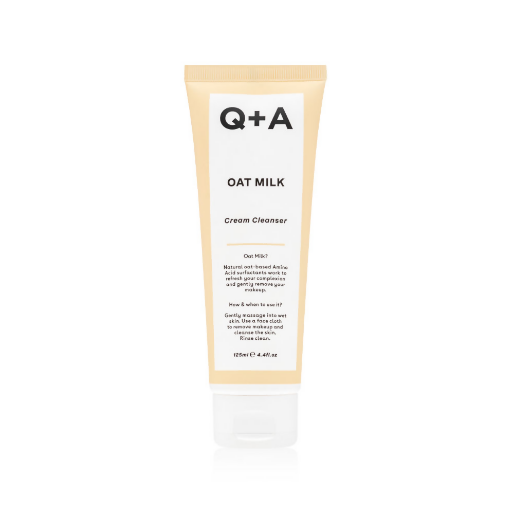 Q+A Oat Milk Cream Cleanser - Distacart