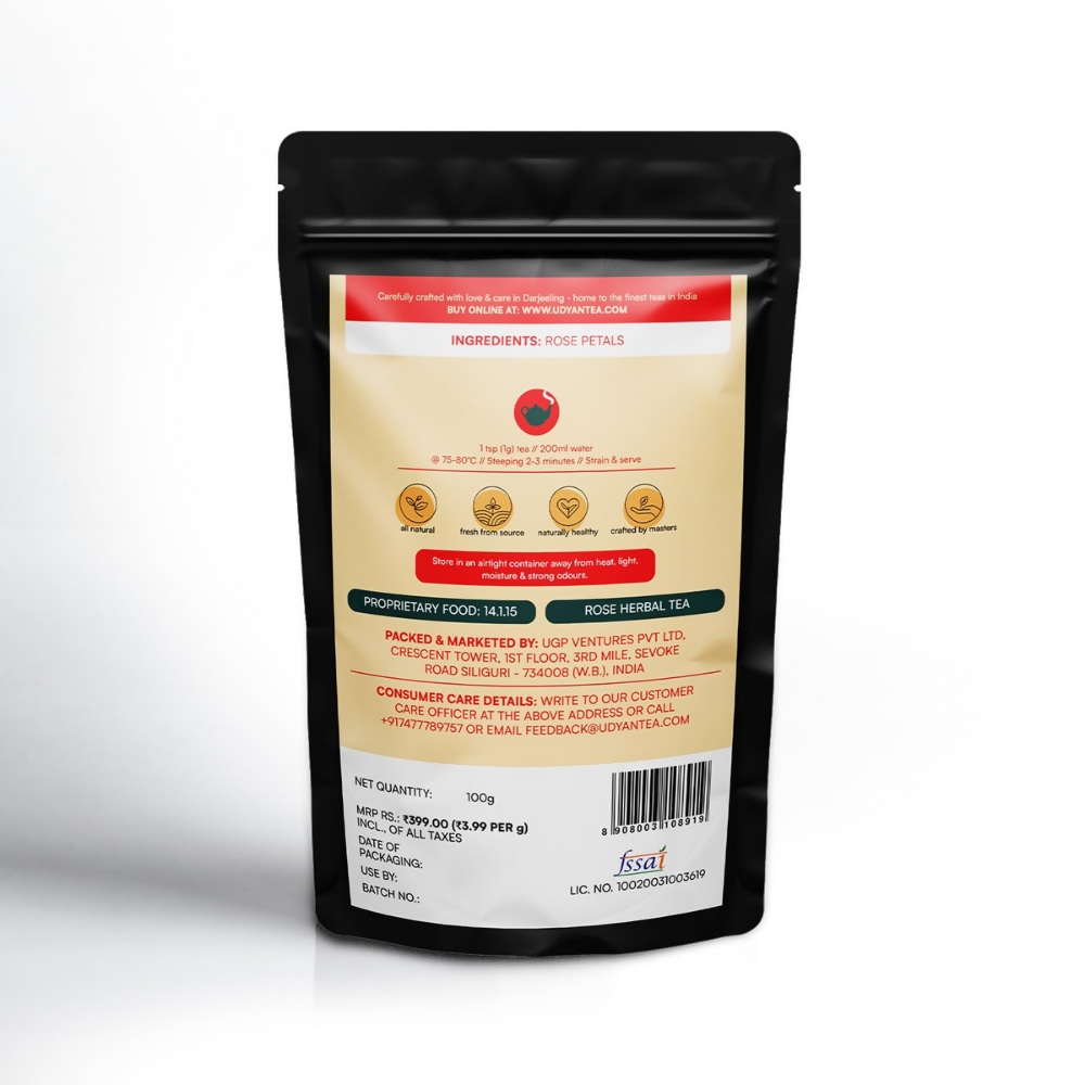 Udyan Tea Rose Pure Herbal Tea - Dista