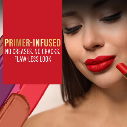 Faces Canada 3 in 1 LongStay Matte Lipstick - Haute Plum 08 - Distacart