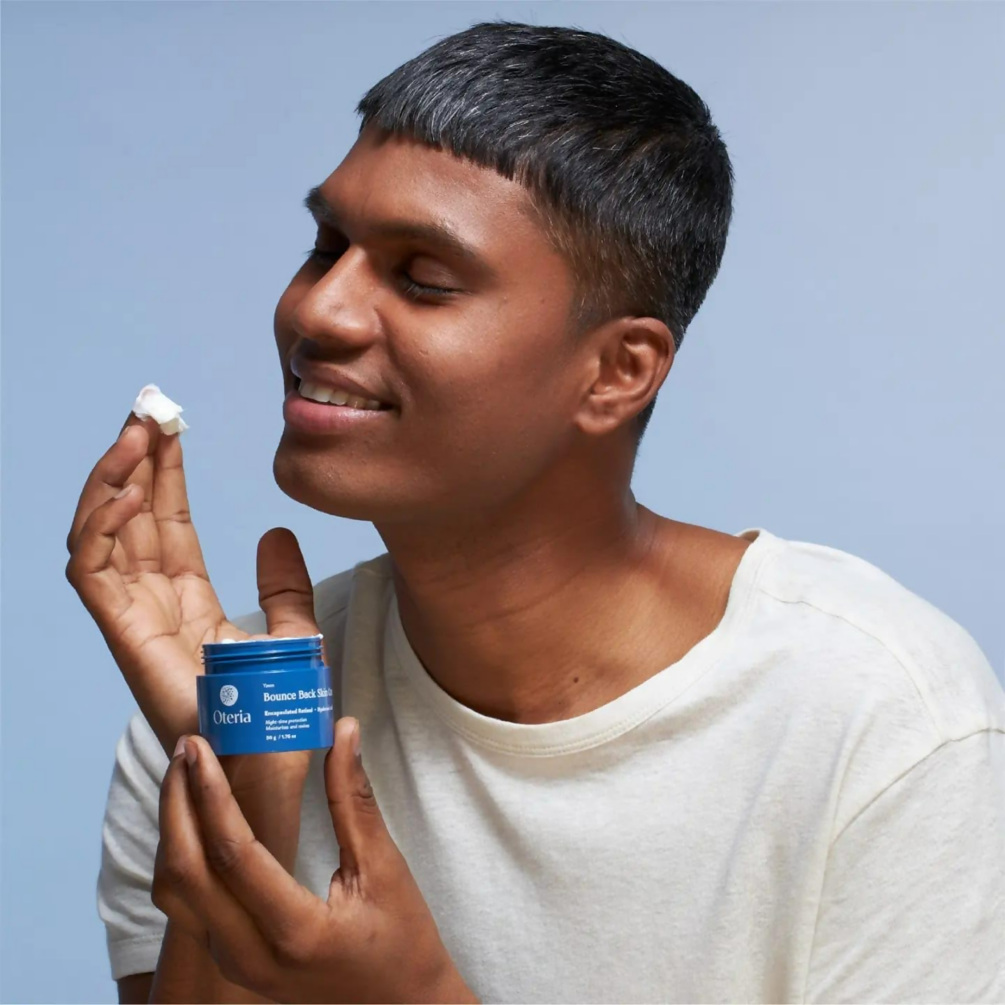 Oteria Premium Bounce Back Skin Face Cream - Night Repair Cream For Glowing Skin and Brightening - Distacart