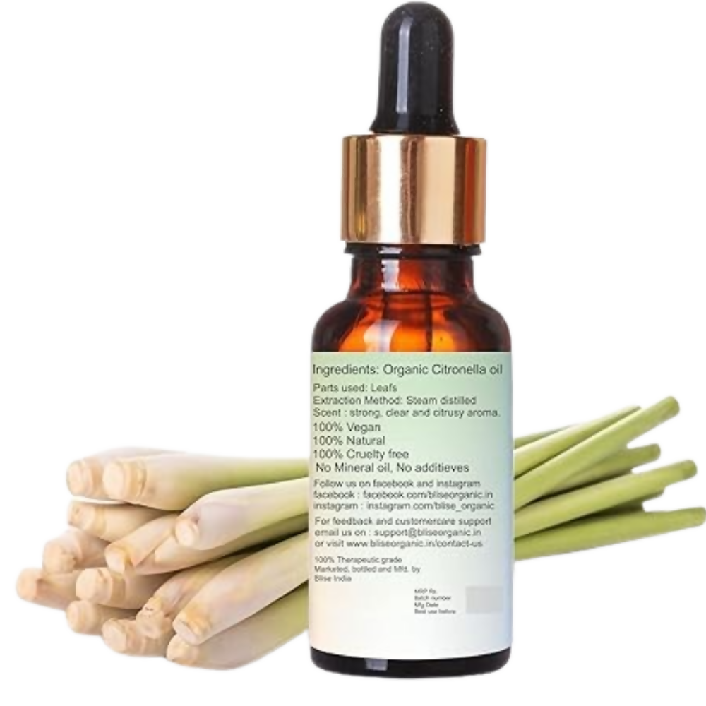 Blise organic Citronella Essential Oil - Dista