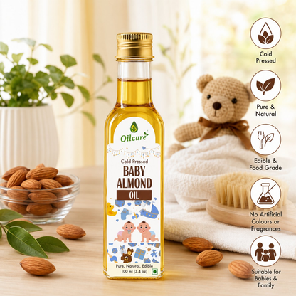 Nxtgen Ayurveda Baby Almond Oil - Dista