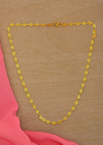 Thumbnail for Joban Fashion Women Brass Golden Neck-Chain - Distacart