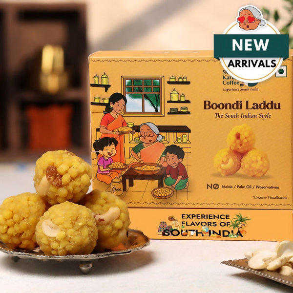 Sweet Karam Coffee Boondi Laddu