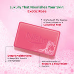 Thumbnail for Nisha Soaps for Bath - Exotic Rose - Distacart