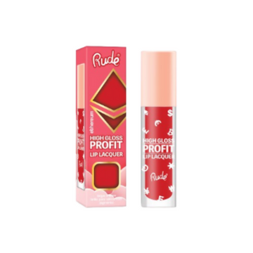 Rude Cosmetics High Gloss Profit Lip Lacquer - Ethereum - Distacart