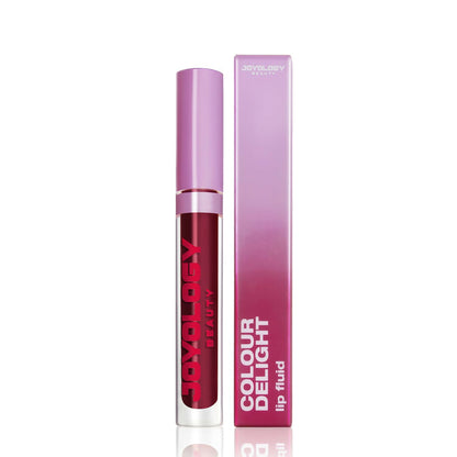 Joyology Beauty Color Delight Lip Fluid Liquid Lipstick - Whimsical Wine - Dista