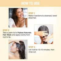 Thumbnail for Nykaa Naturals Reetha & Shikakai Hair Mask for Damage Repair & Sulphate-Free - Distacart