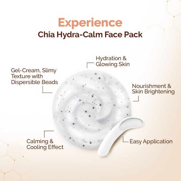 Mamaearth Chia Hydra-Calm Face Pack with Chia Seed & Ceramides - Distacart