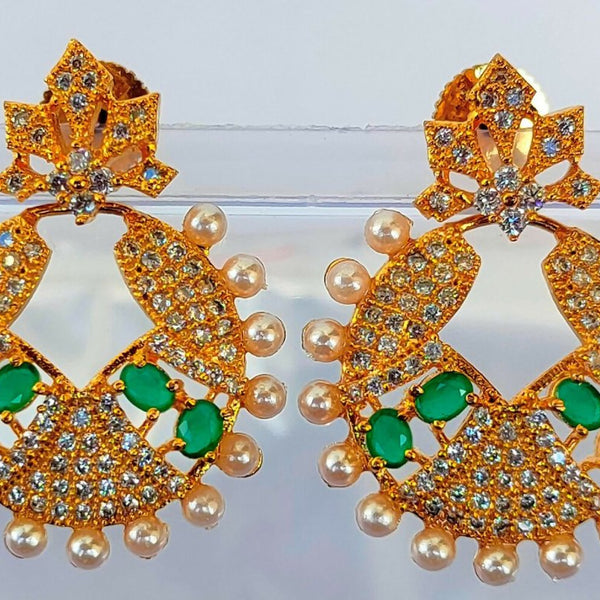Ad Emerald Designer Earrings - Distacart