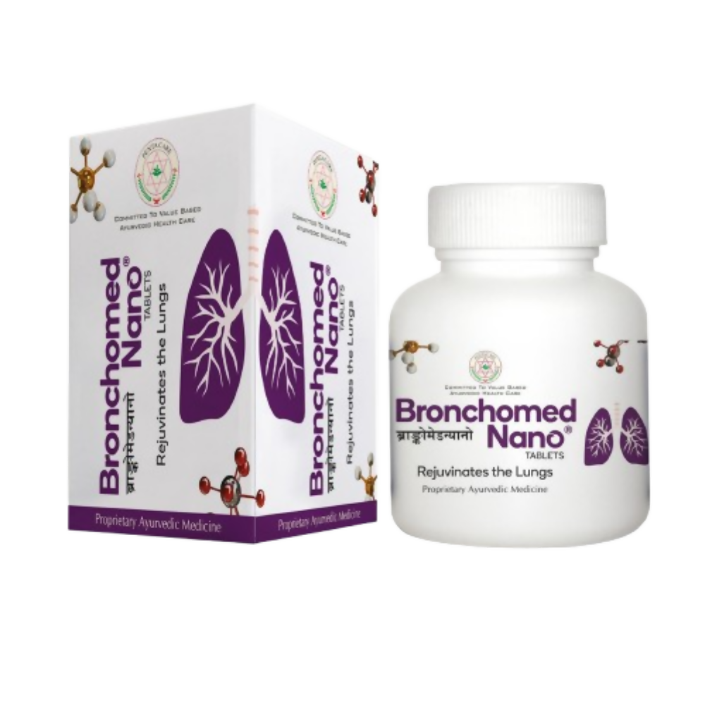 Pentacare Ayurveda Bronchomednano Tablets - Distacart