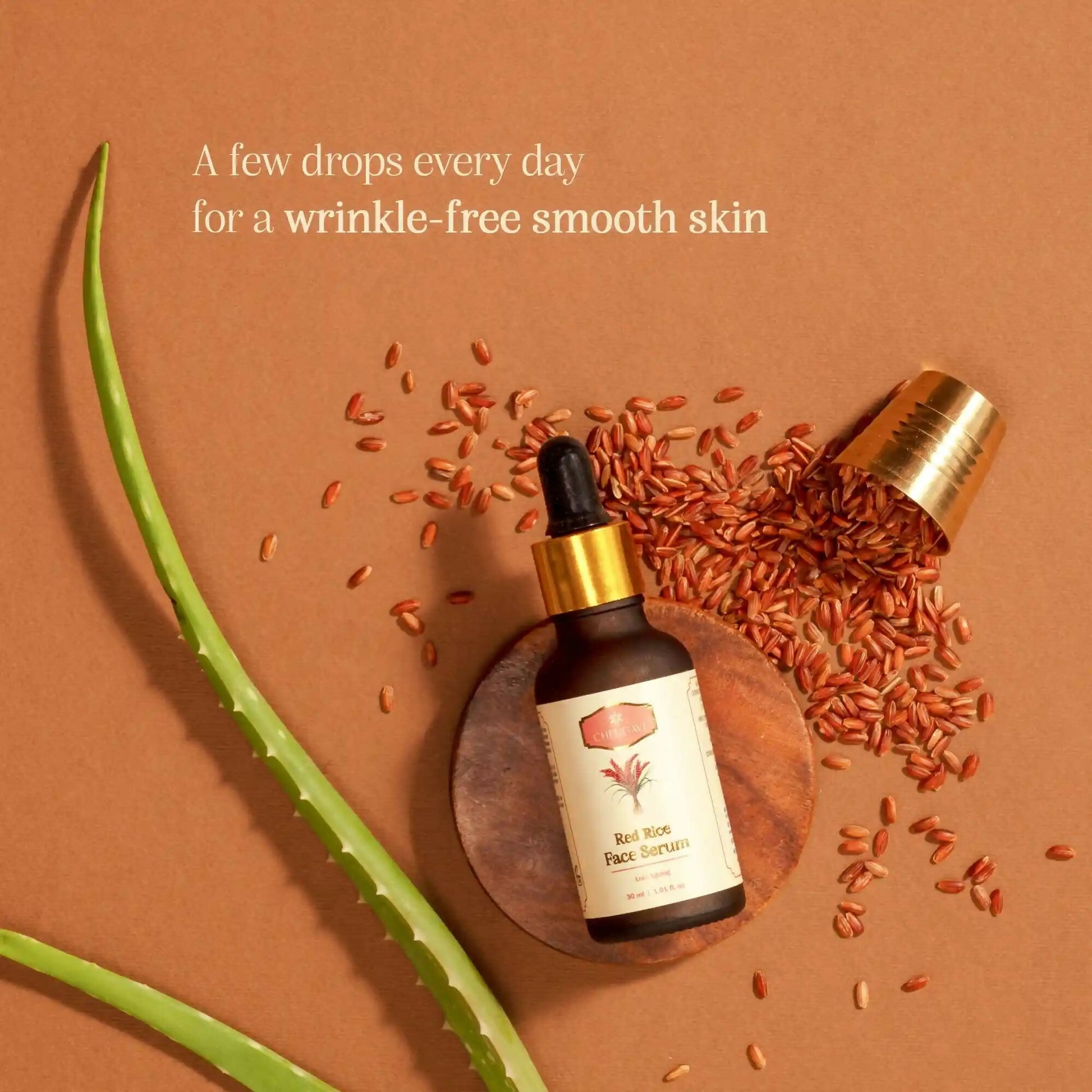 Chengavi Red Rice Face Serum - Distacart