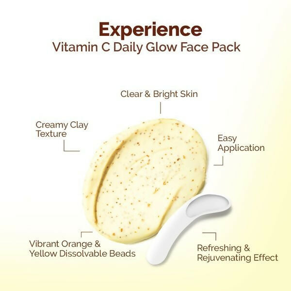 Mamaearth Vitamin C Daily Glow Face Pack with Vitamin C & Turmeric - Distacart