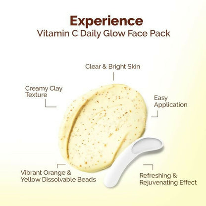 Mamaearth Vitamin C Daily Glow Face Pack with Vitamin C & Turmeric - Distacart