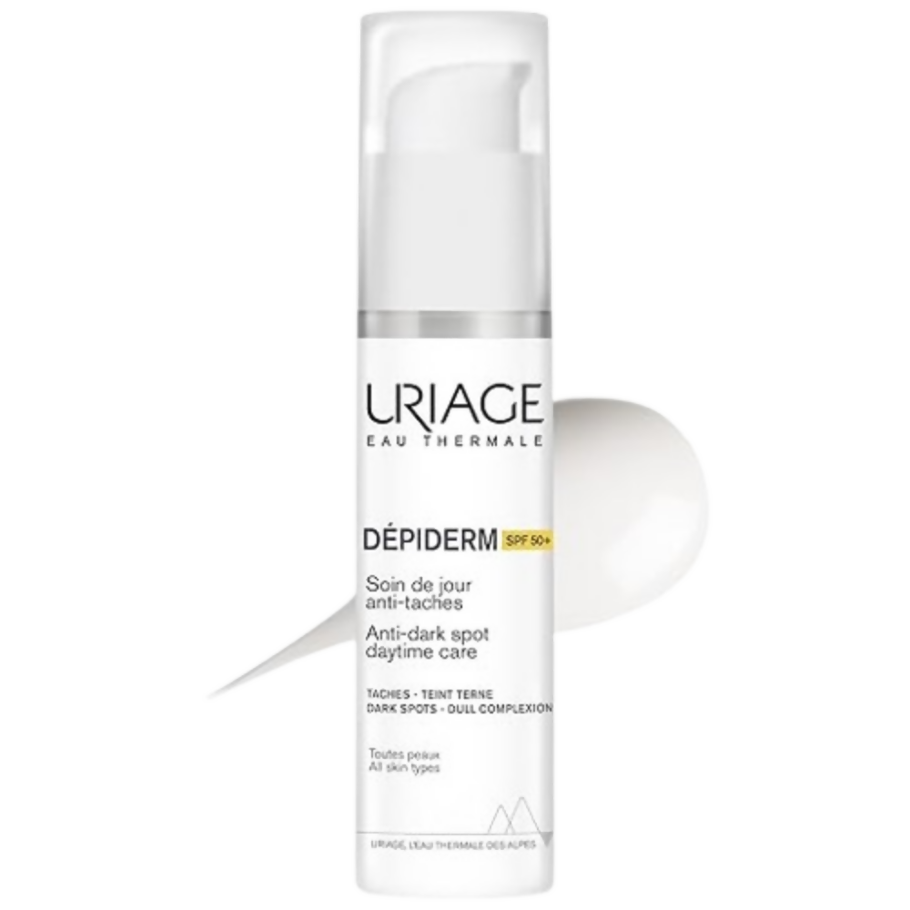 Uriage Depiderm Anti-Dark Spot Day Face Cream SPF 50+ Vitamin C - Distacart