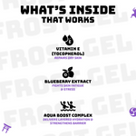 Thumbnail for Elemen Hydraflex Frost Gel Moisturiser with Blueberry & Aqua Boost Complex - Distacart