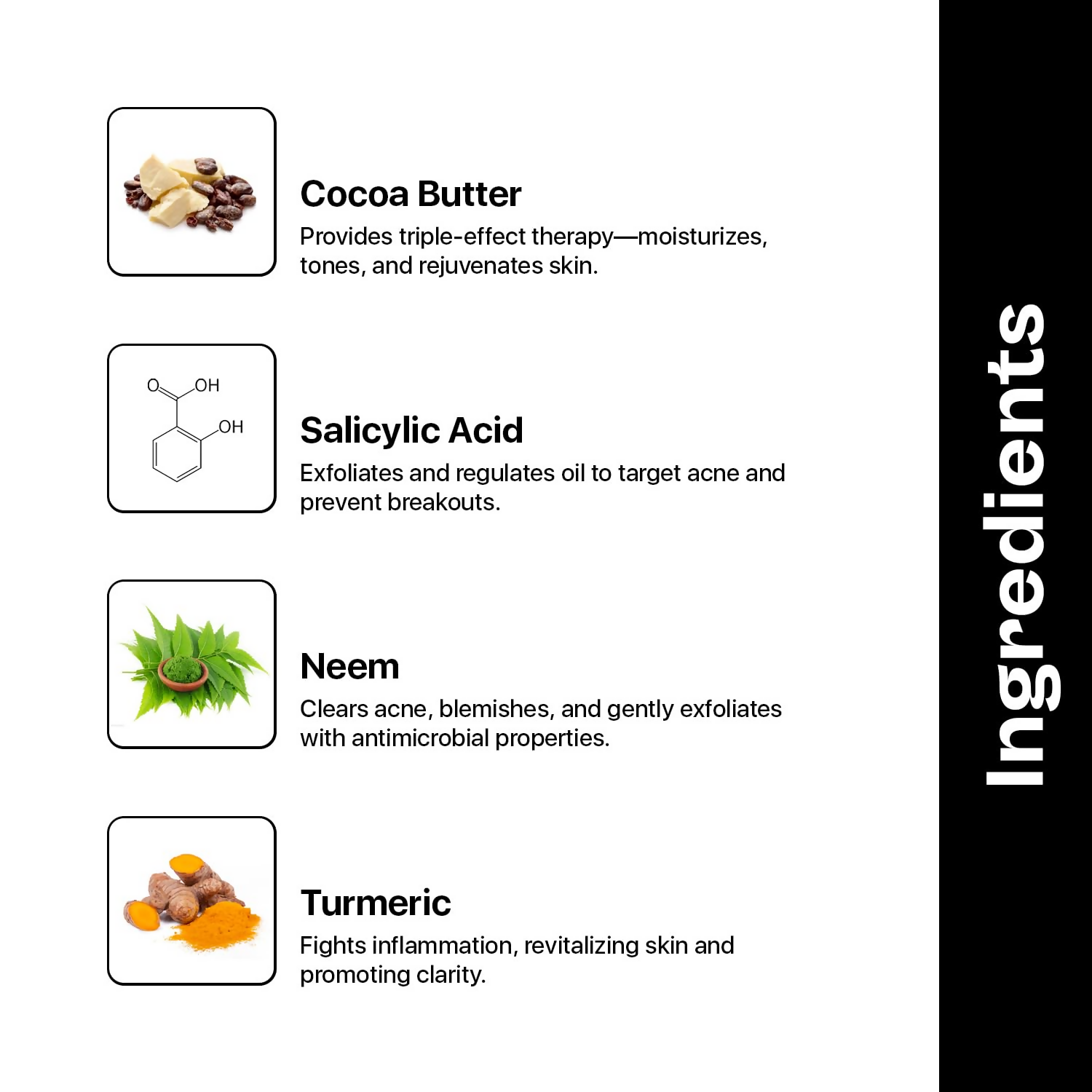Underated Acne Free Body Moisturizer Powered With Cocoa Butter, Neem And Turmeric - Distacart