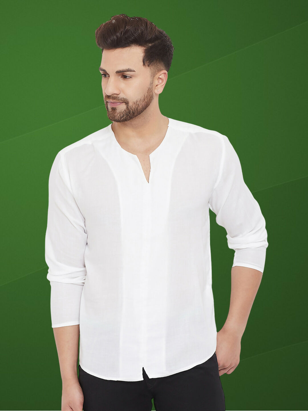 Even Apparels Men's Pure Cotton White Kurta - Distacart