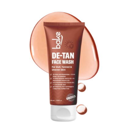Bake De-Tan Coffee Face Wash with Kojic Acid - Distacart
