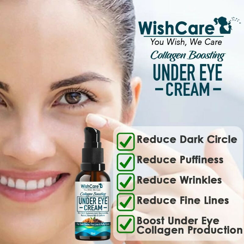 Wishcare Ultimate Eye Care Combo - Under Eye Cream & Brow-Lash Growth Serum Oil - Distacart