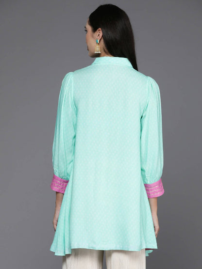 Ahalyaa Women's Traditional wear Tunic - Blue - Distacart